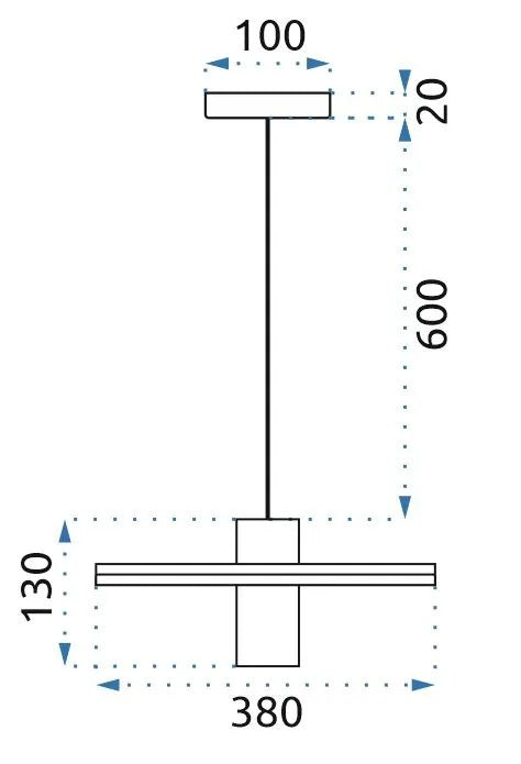 Lampa Sufitowa Loft APP739-5CP 4