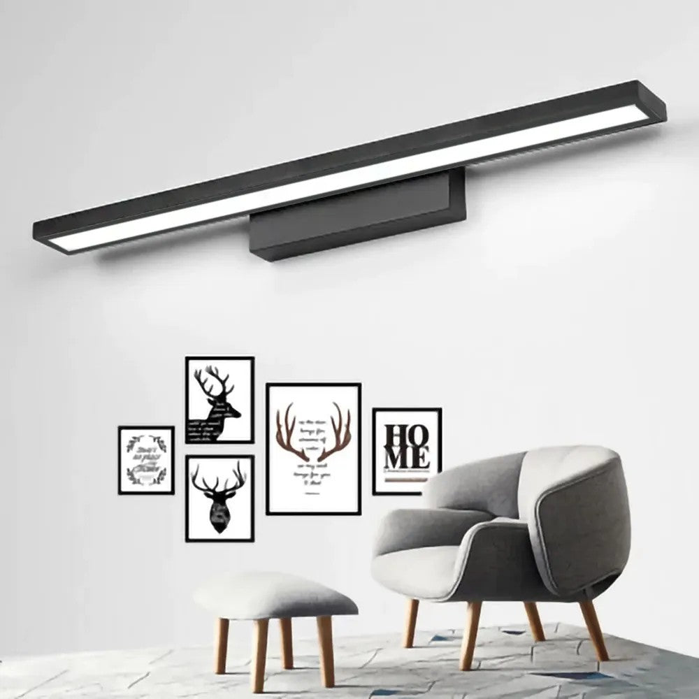 KINKIET ŁAZIENKOWY LED 60CM APP840-1W FLAT BLACK 4