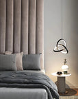 LAMPA SUFITOWA WISZĄCA LED APP1784-CP CZARNA 4