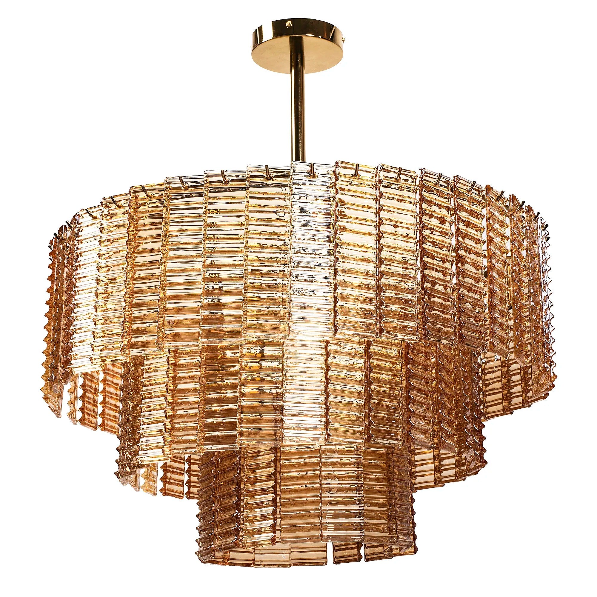 LAMPA SUFITOWA WISZĄCA APP1677-8CP BRĄZOWA 4
