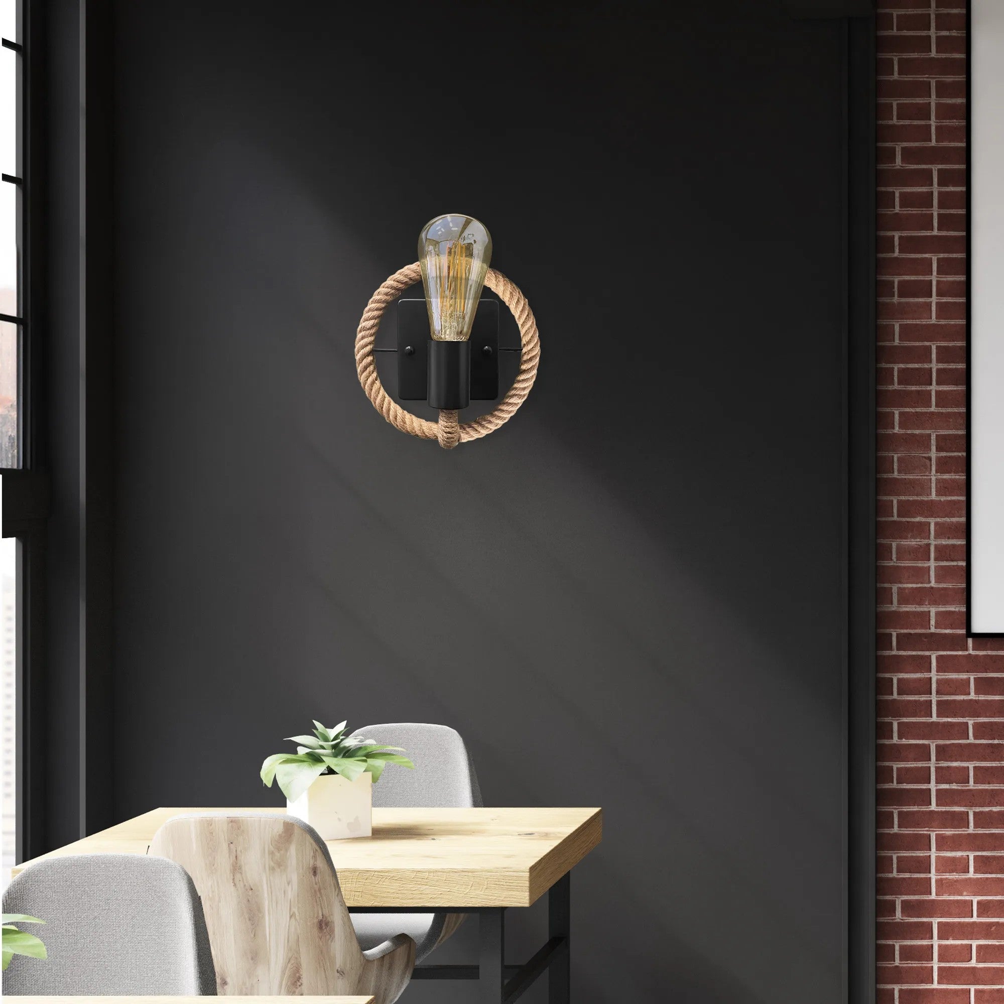 LAMPA ŚCIENNA KINKIET APP1465-1W 4