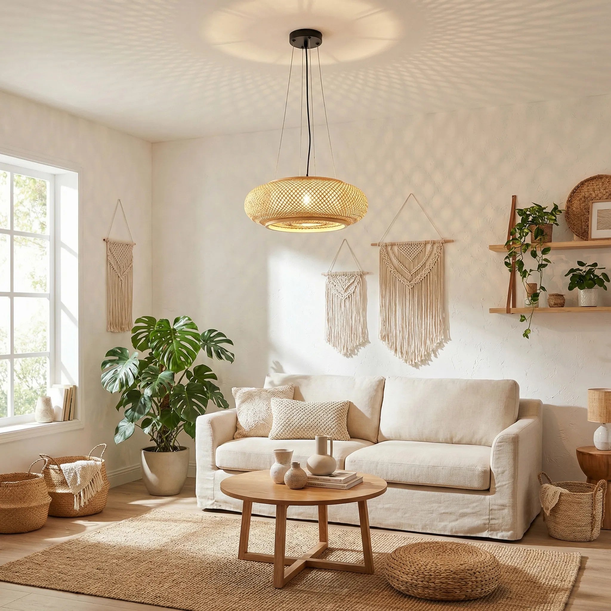 Lampa Sufitowa Wisząca Boho APP1908-3CP 4