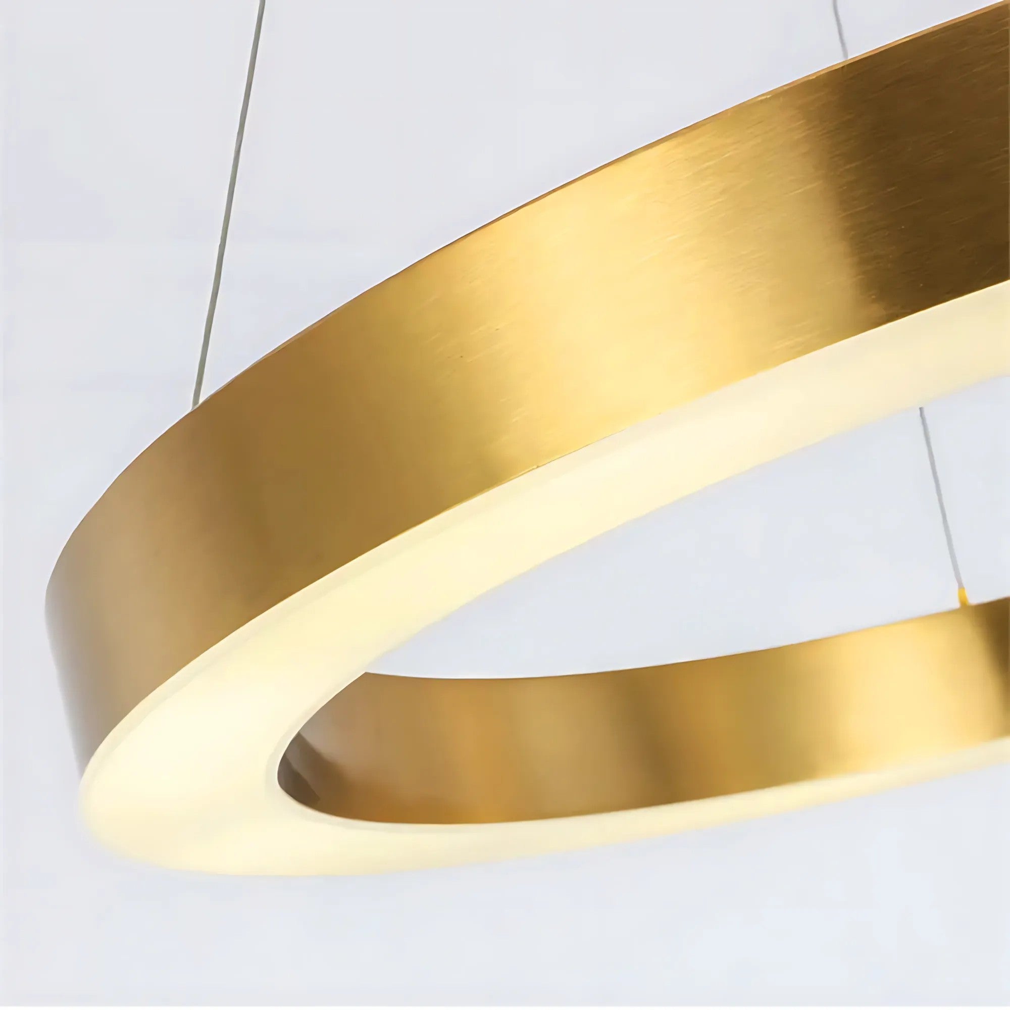 LAMPA WISZĄCA LED LHJ051-CP1 C ZŁOTA SZCZOTKOWANA 4