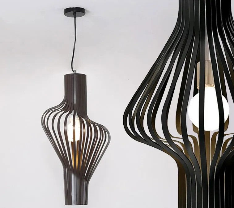 LAMPA SUFITOWA GEOMETRYCZNA APP484-1CP CZARNA 4