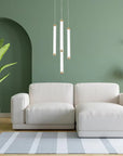 LAMPA WISZĄCA LED G024-4CPR ZŁOTA 4