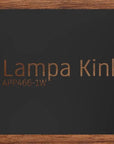 Lampa Kinkiet Ścienny Metalowy Z Paskiem APP466-1W Czarna 4