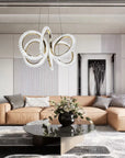 LAMPA WISZĄCA LED G037-CP ZŁOTA 4