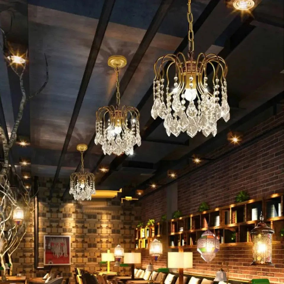 Lampa Kryształowa Wisząca APP1650-1CP 4