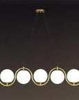 LAMPA SUFITOWA WISZĄCA APP1440-5CP Złota 4