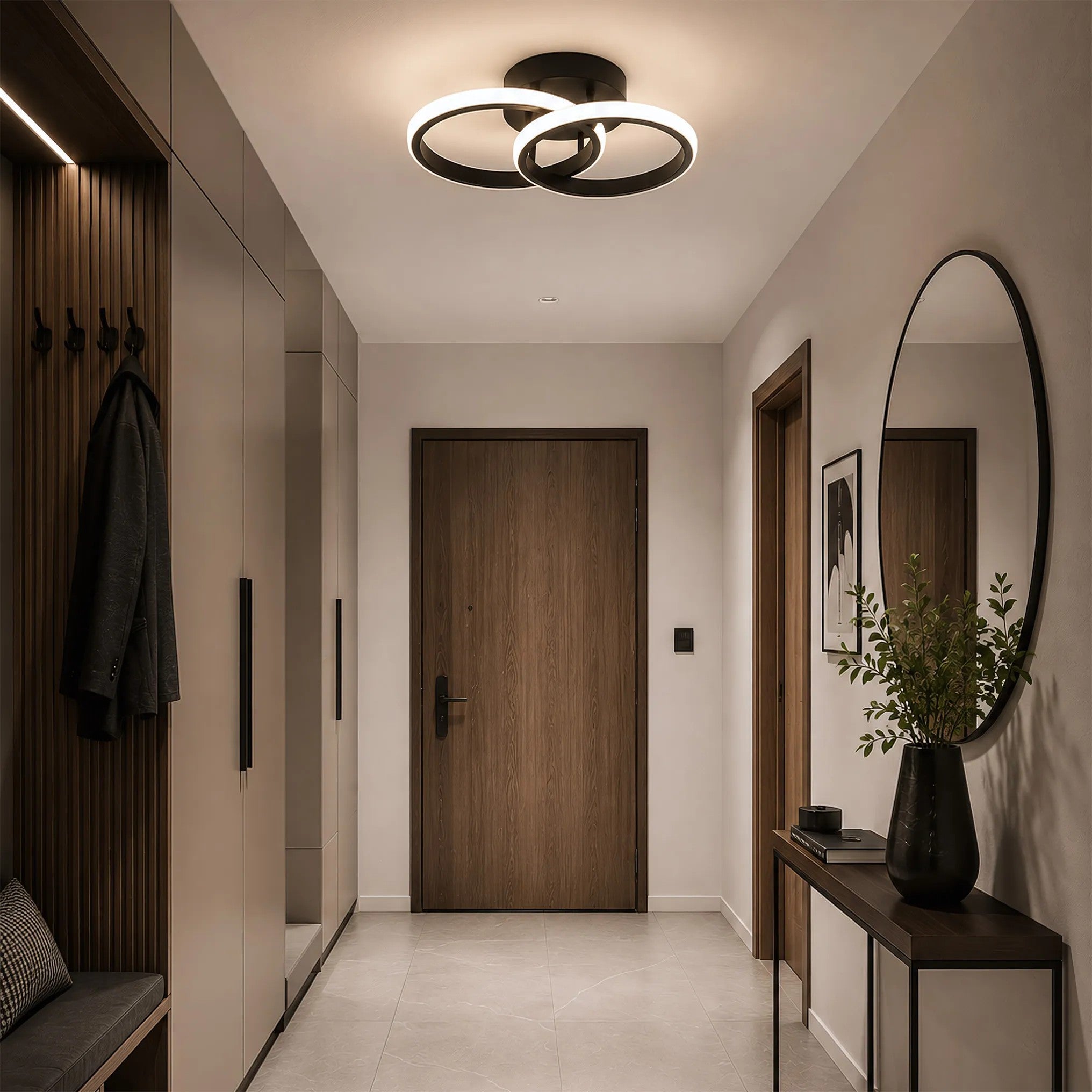 Lampa Sufitowa LED LHJ121-C Czarna 4