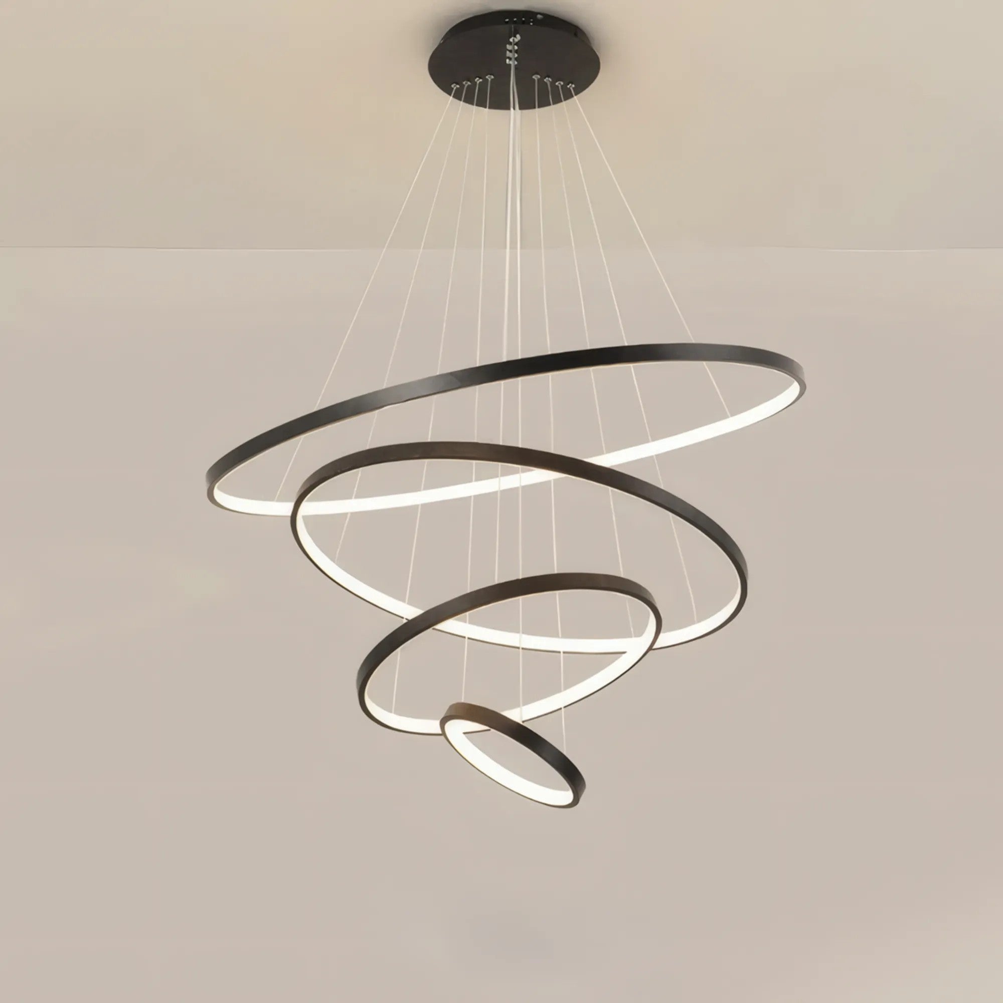 Lampa Wisząca LHJ014-CP4 BLACK 4