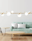 LAMPA SUFITOWA WISZĄCA Gold APP1664-6CP 4