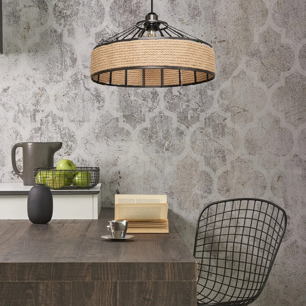Lampa Wisząca Boho APP1317-1CP 4