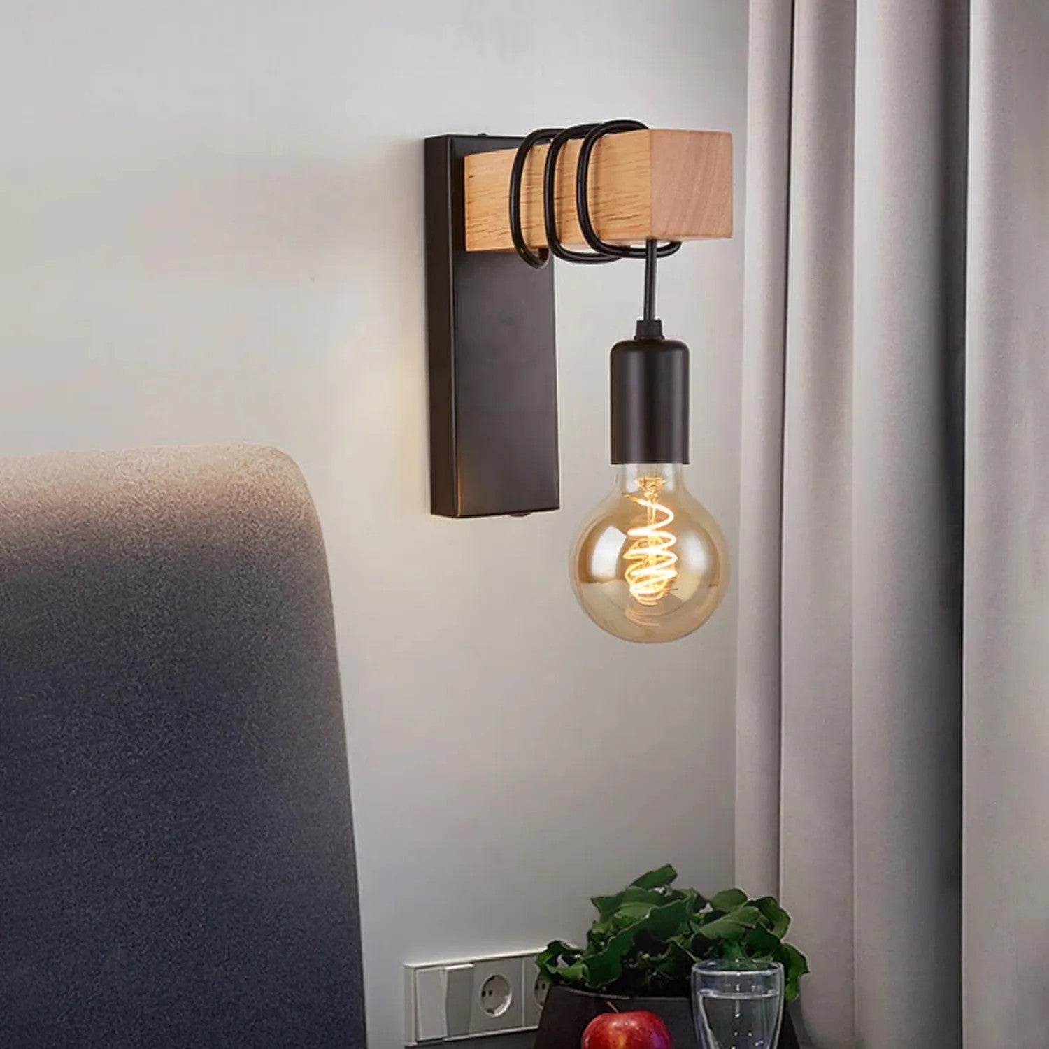 LAMPA ŚCIENNA KINKIET LINE APP972-1W 4