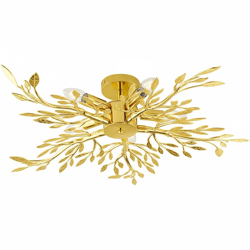 Lampa Sufitowa EBT022-5C ZŁOTA 4