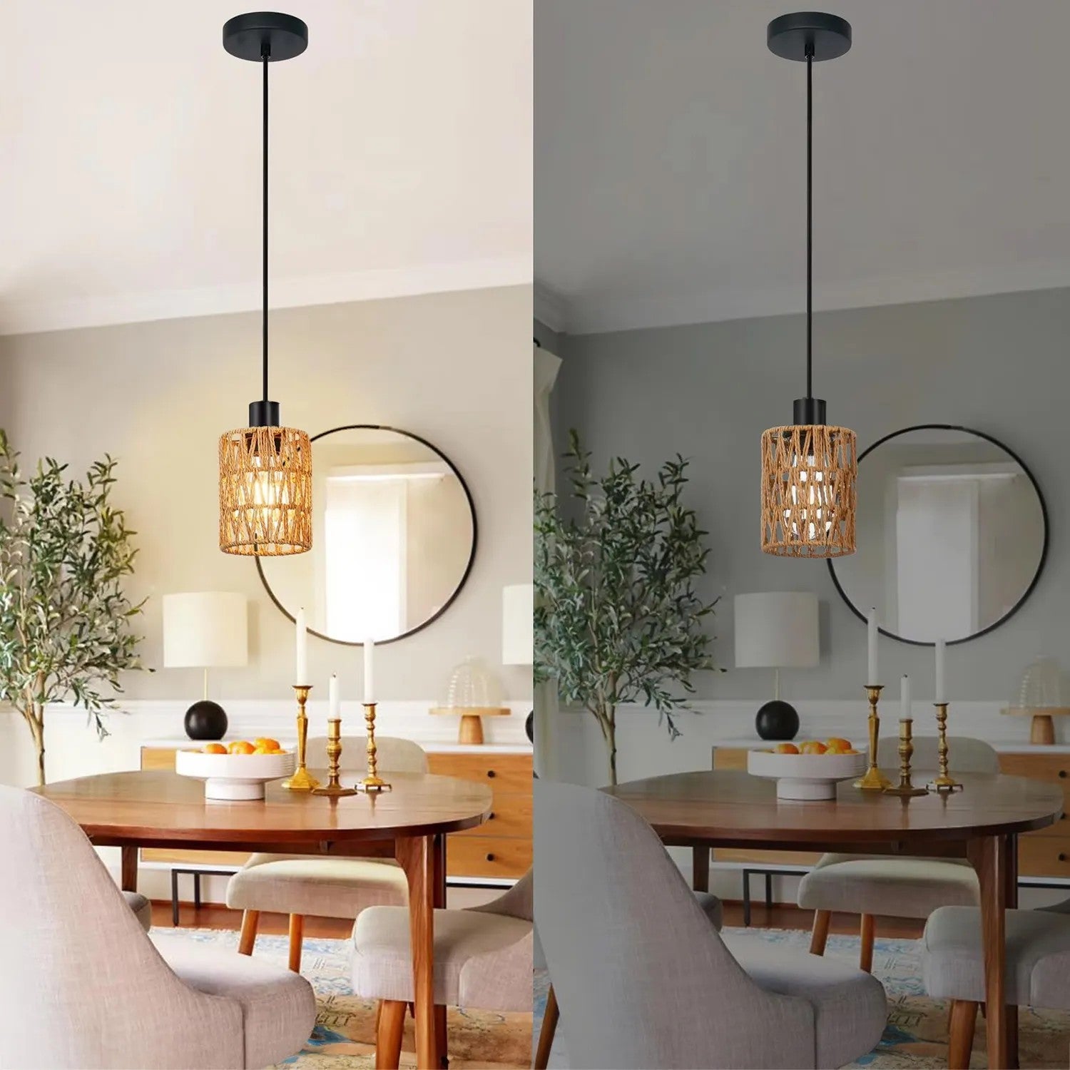 Lampa Sufitowa Boho APP1622-1CP 4