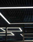 Lampa Sufitowa Plafon APP1284-C Czarna 4
