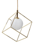 Lampa Wisząca APP1210-1CP Złota 4