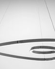 Lampa Sufitowa Wisząca Loop LED + Pilot APP798-cp Chrom 4