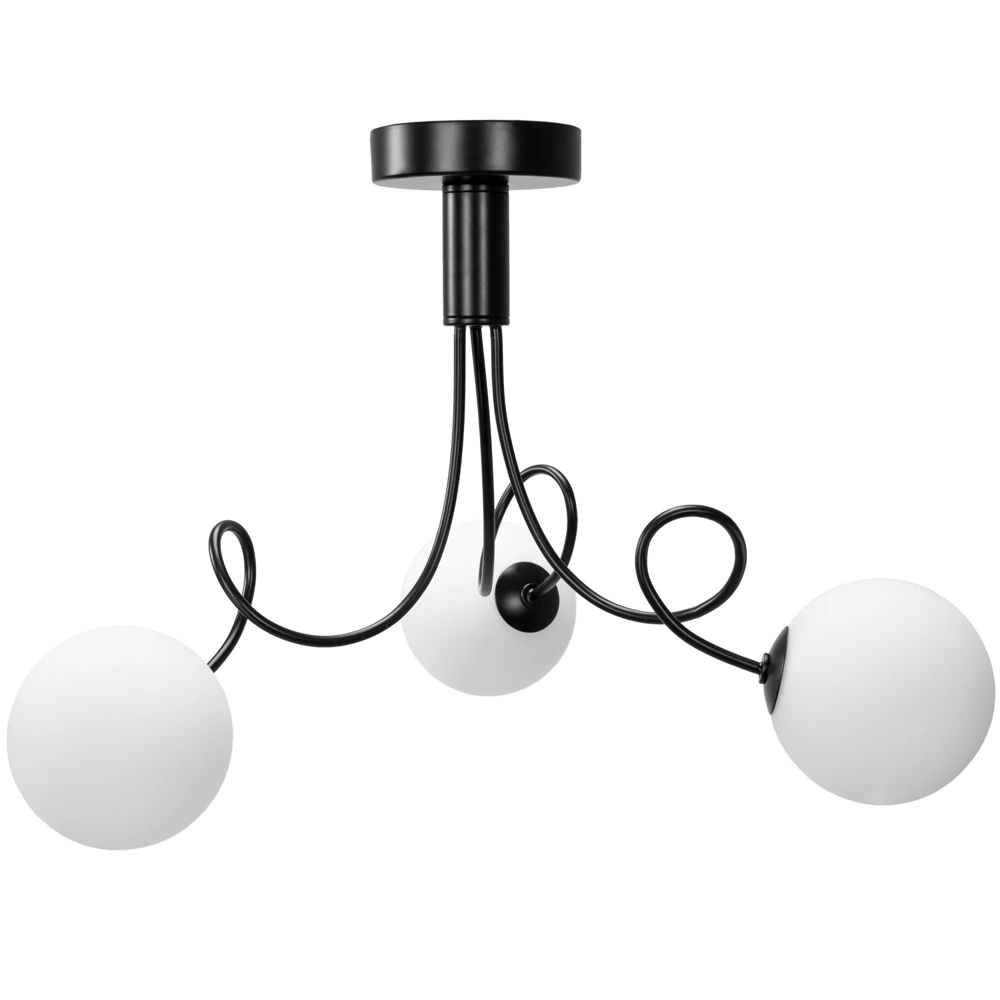 Lampa Sufitowa APP1154-3CP Czarna 4
