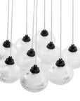 LAMPA SUFITOWA MS022-9CP Czarna 4