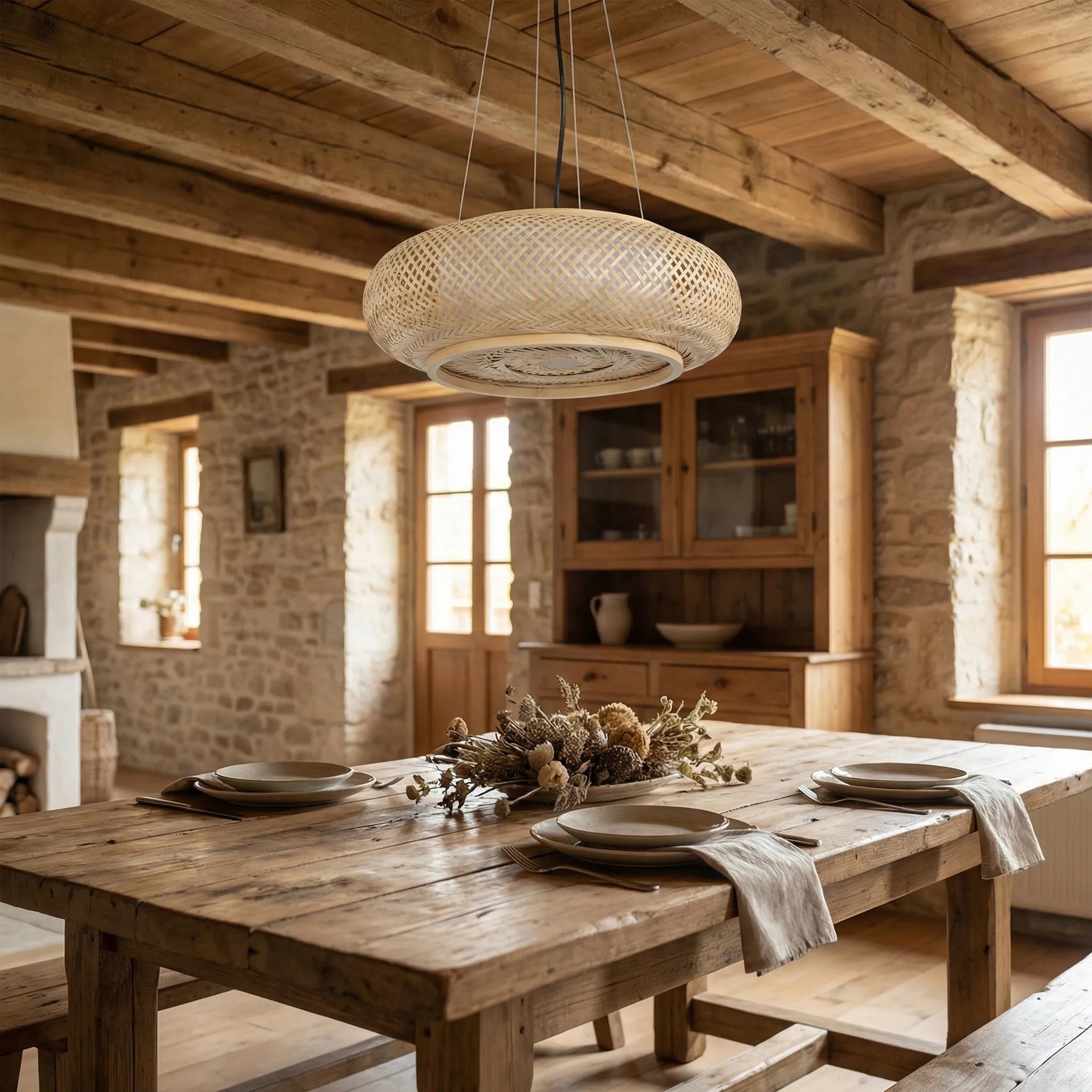 Lampa Sufitowa Wisząca Boho APP1909-3CP 50 Cm 4