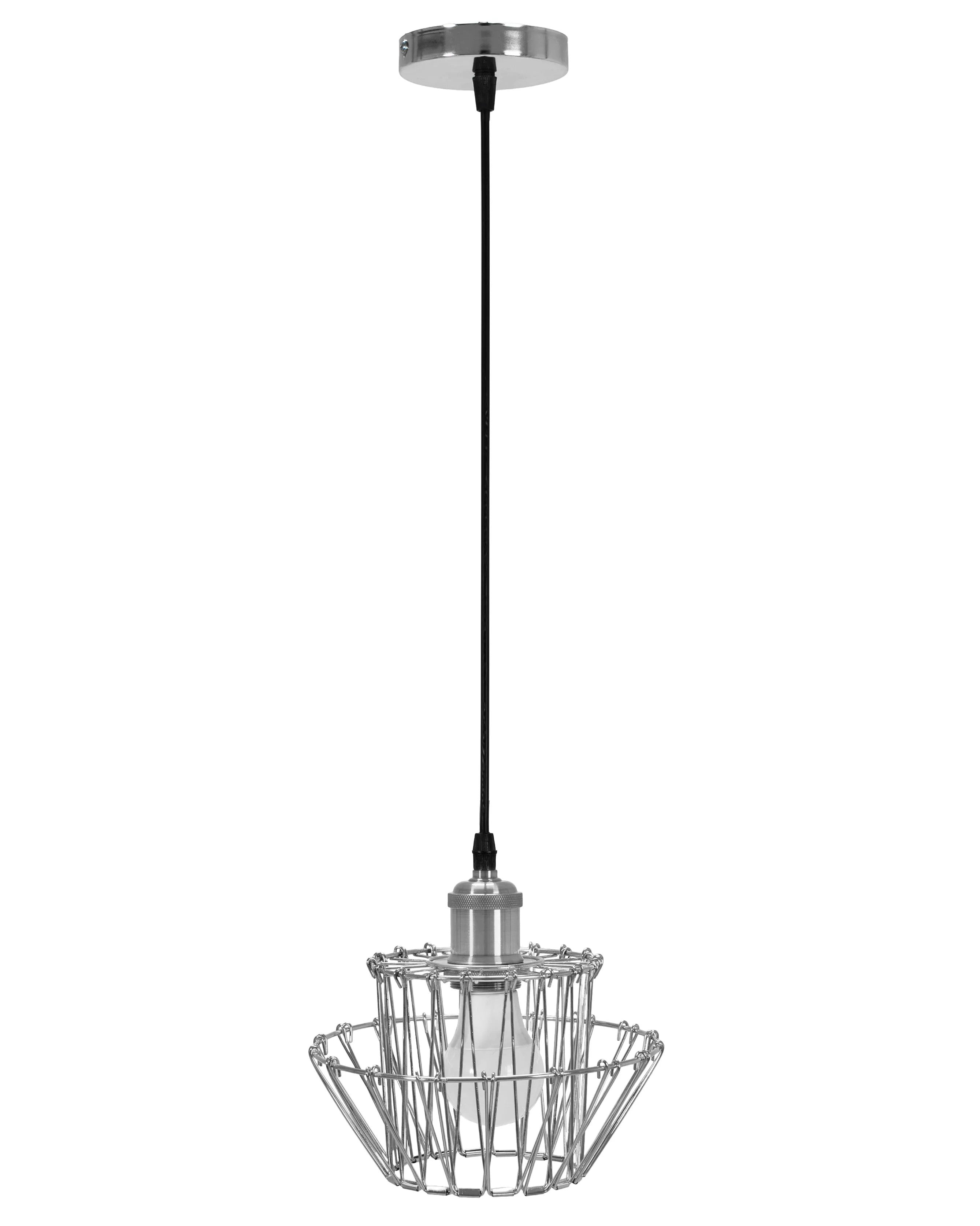 Lampa Sufitowa Wisząca APP943-1CP Set Chrome 4