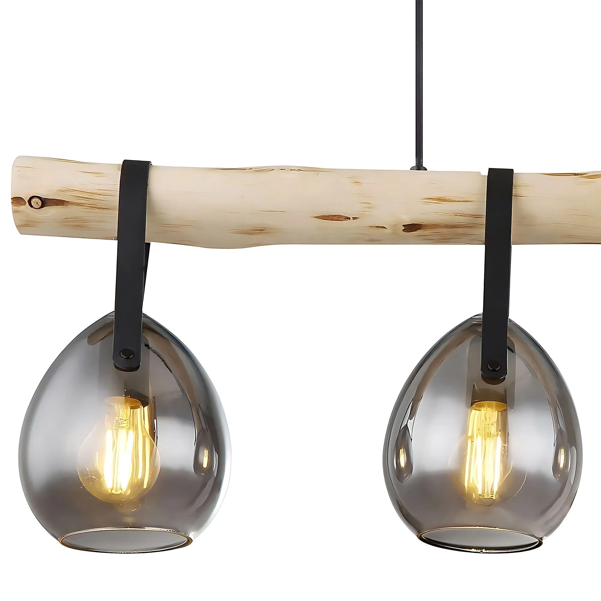 Lampa Wisząca APP1775-4CP WOOD GREY 4