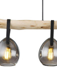 Lampa Wisząca APP1775-4CP WOOD GREY 4