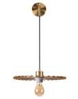 LAMPA ŚCIENNA KINKIET APP1356-1W Stare Złoto 30 Cm 4