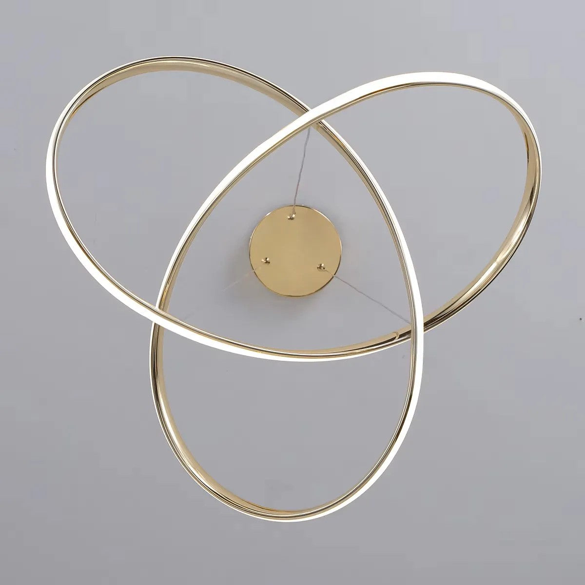 LAMPA SUFITOWA WISZĄCA LED APP1601-CP Gold 4