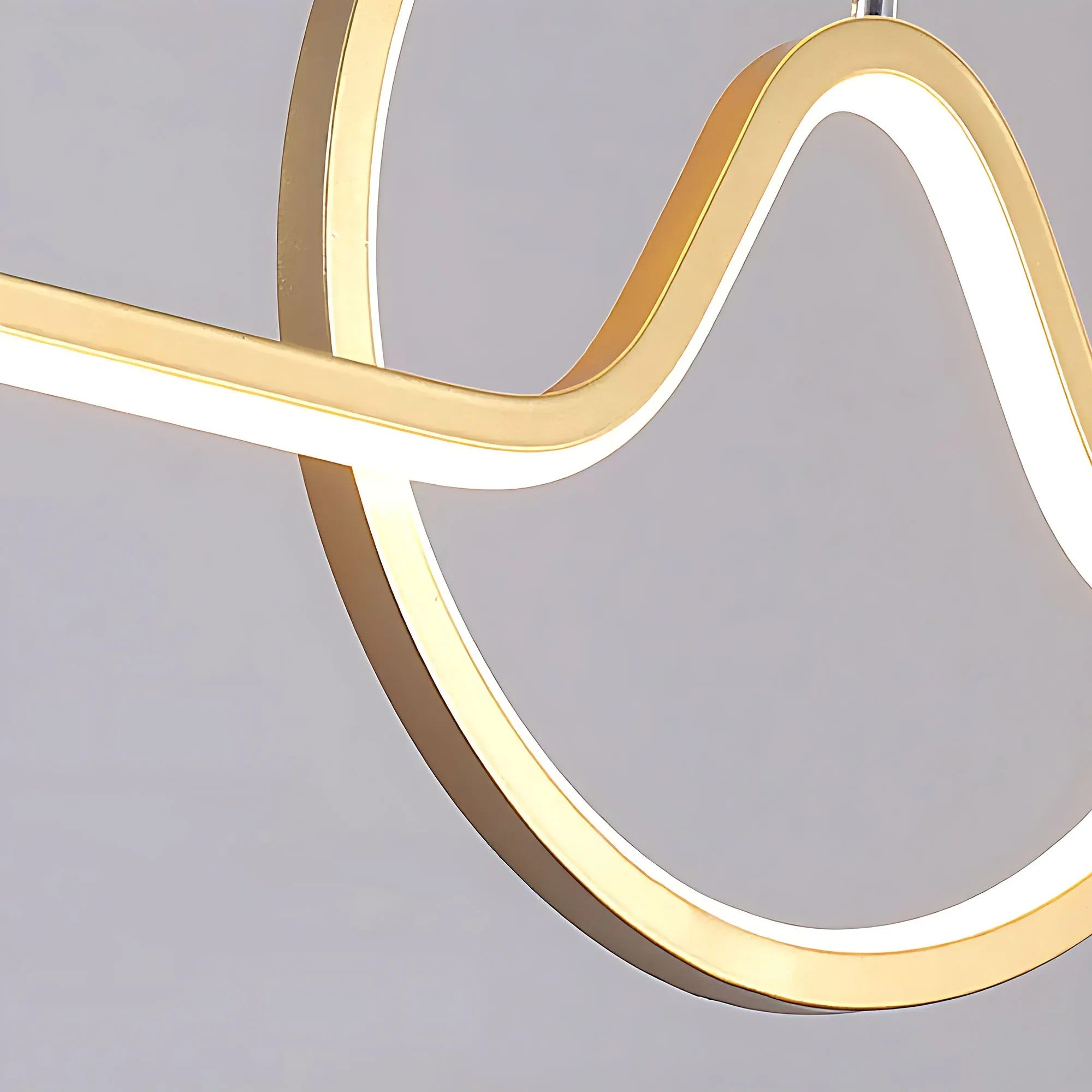 LAMPA WISZĄCA LED LHJ022-CP 120 Cm ZŁOTA 4