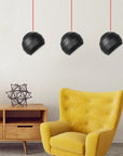 Lampa Sufitowa Wisząca Potrójna APP383-3CPR 4