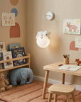 LAMPA ŚCIENNA KINKIET WHITE BEAR G161-1W 4