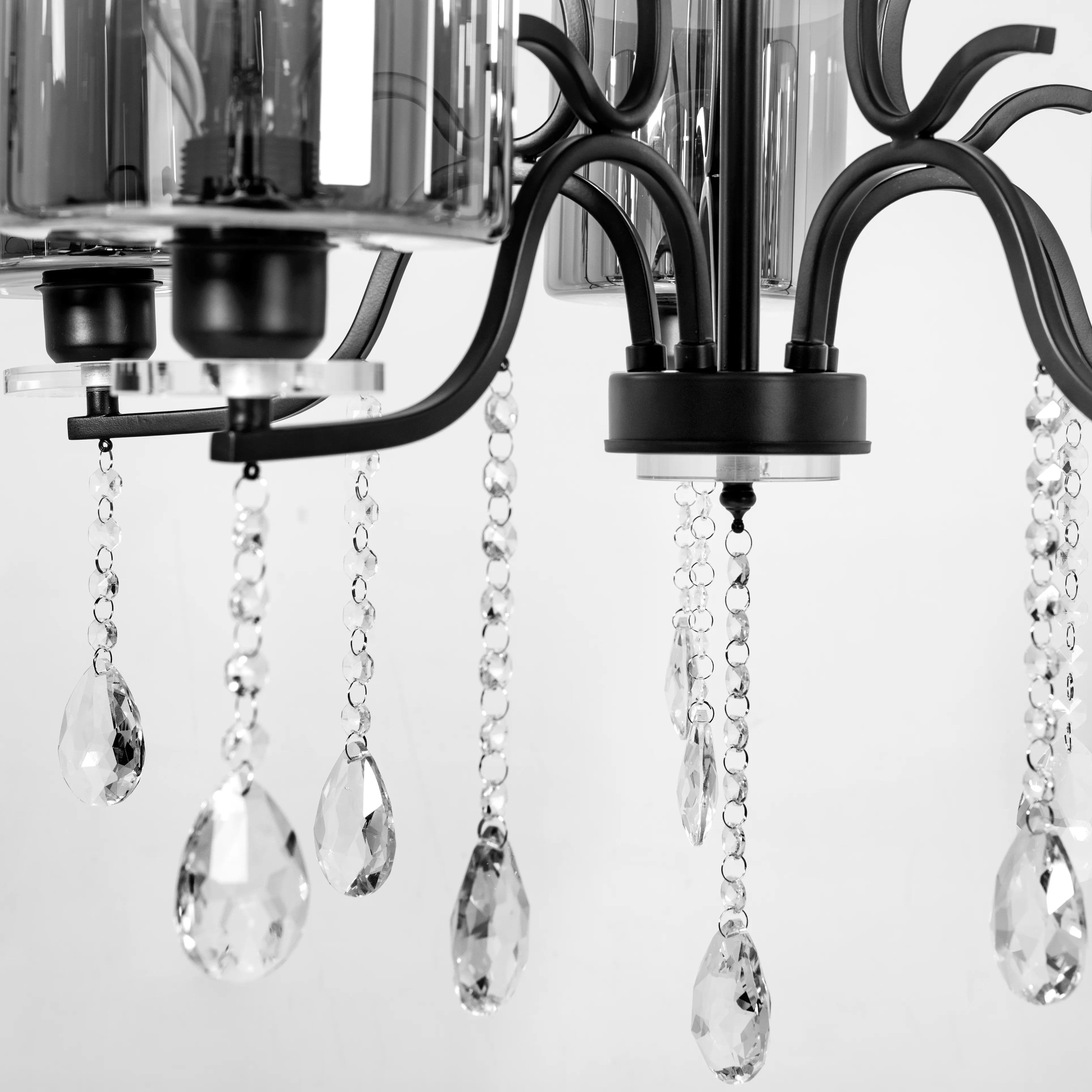 Lampa Wisząca Z Kryształami APP958-5CP 4