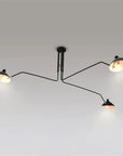 Lampa Sufitowa 3 Ramienna APP569-3C Czarna 4