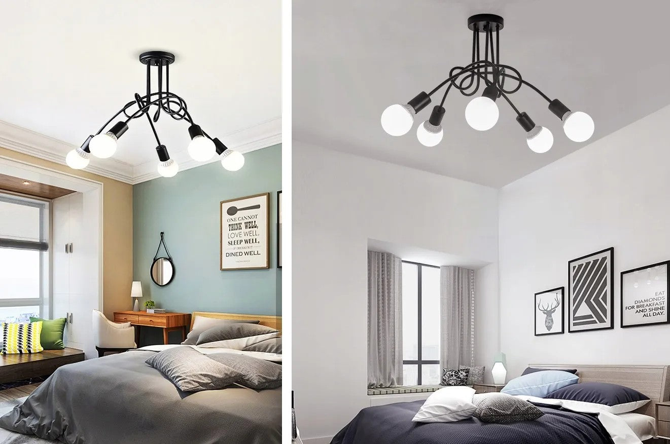 Lampa Paradise 5 392252 Czarna 4