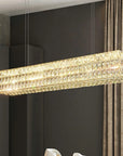 LAMPA SUFITOWA WISZĄCA LED APP1566-CP Gold 4