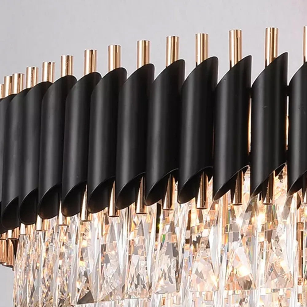 Lampa Wisząca Z Kryształami APP1058-CP 4