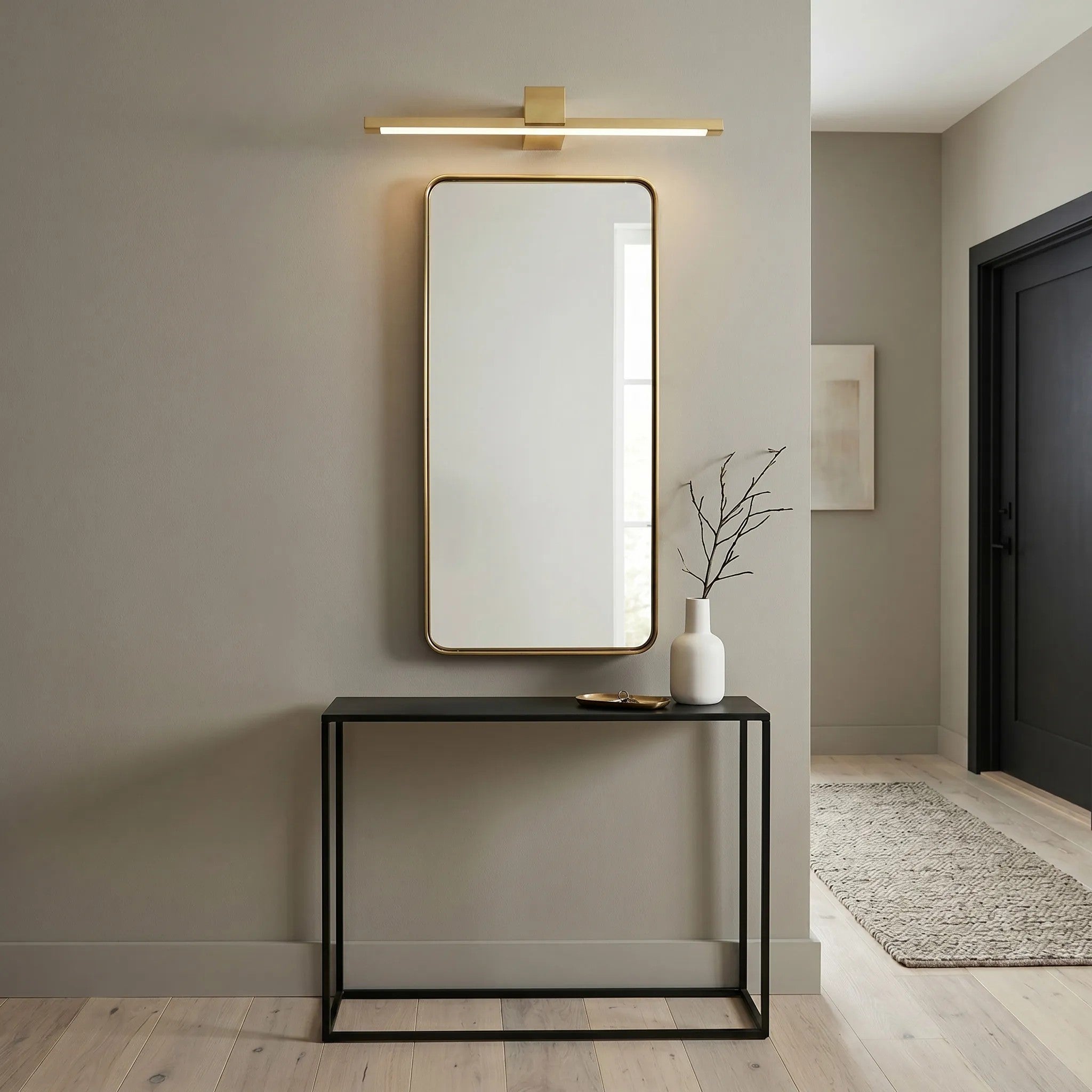 Kinkiet Łazienkowy LED SWE044-1W 60 Cm Złoty 4