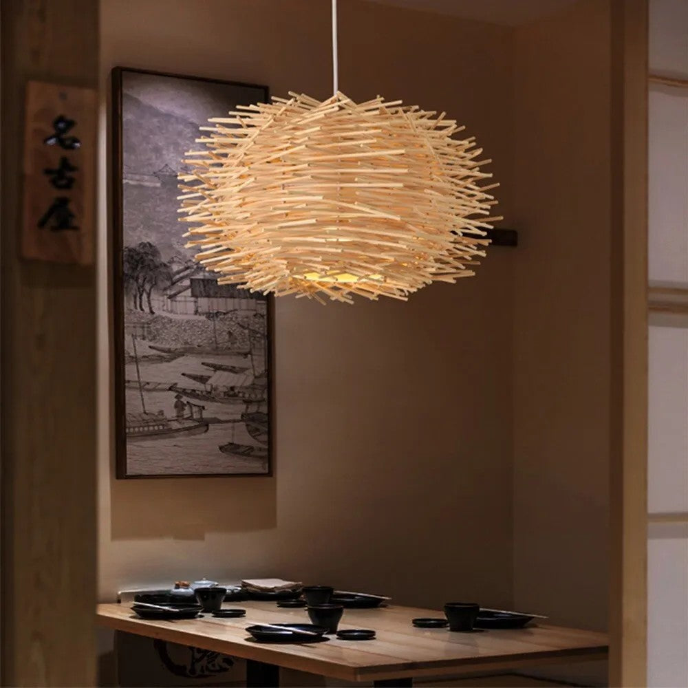 LAMPA SUFITOWA WISZĄCA BOHO NATURAL APP884-1CP 4