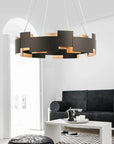 LAMPA SUFITOWA WISZĄCA Czarna APP1561-6CP 4