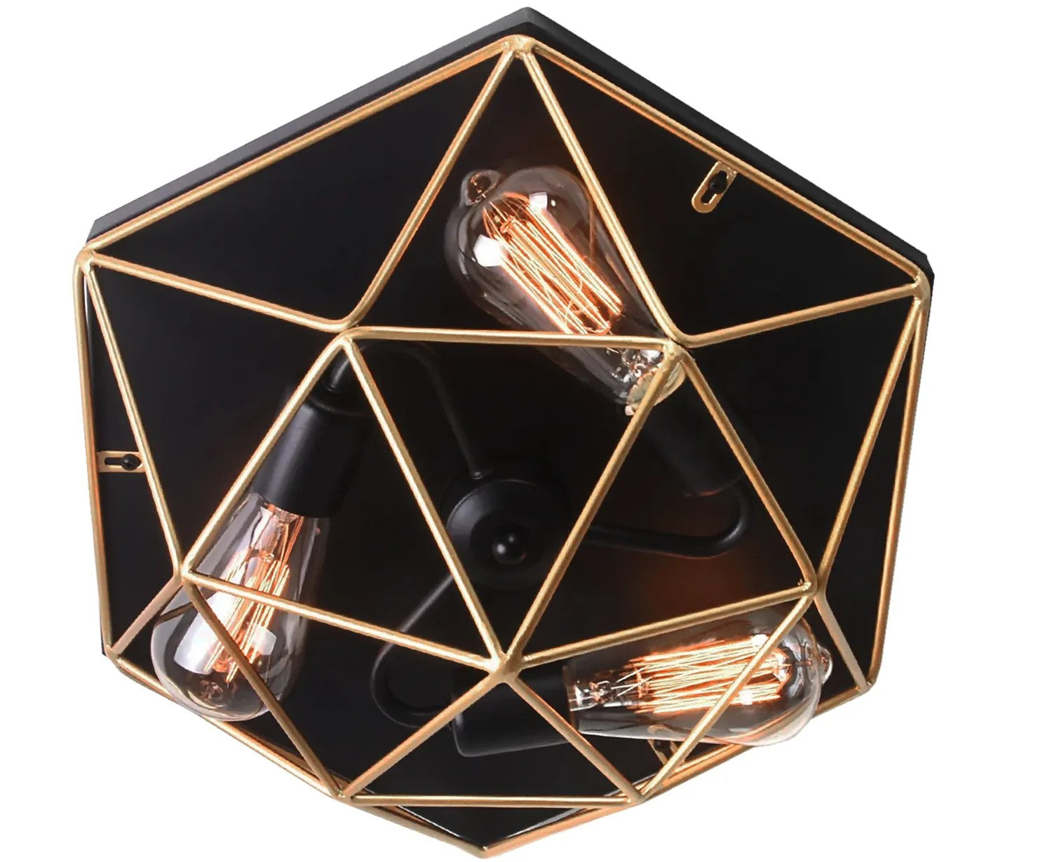 Lampa Sufitowa Plafon APP1094-3C Złota 4