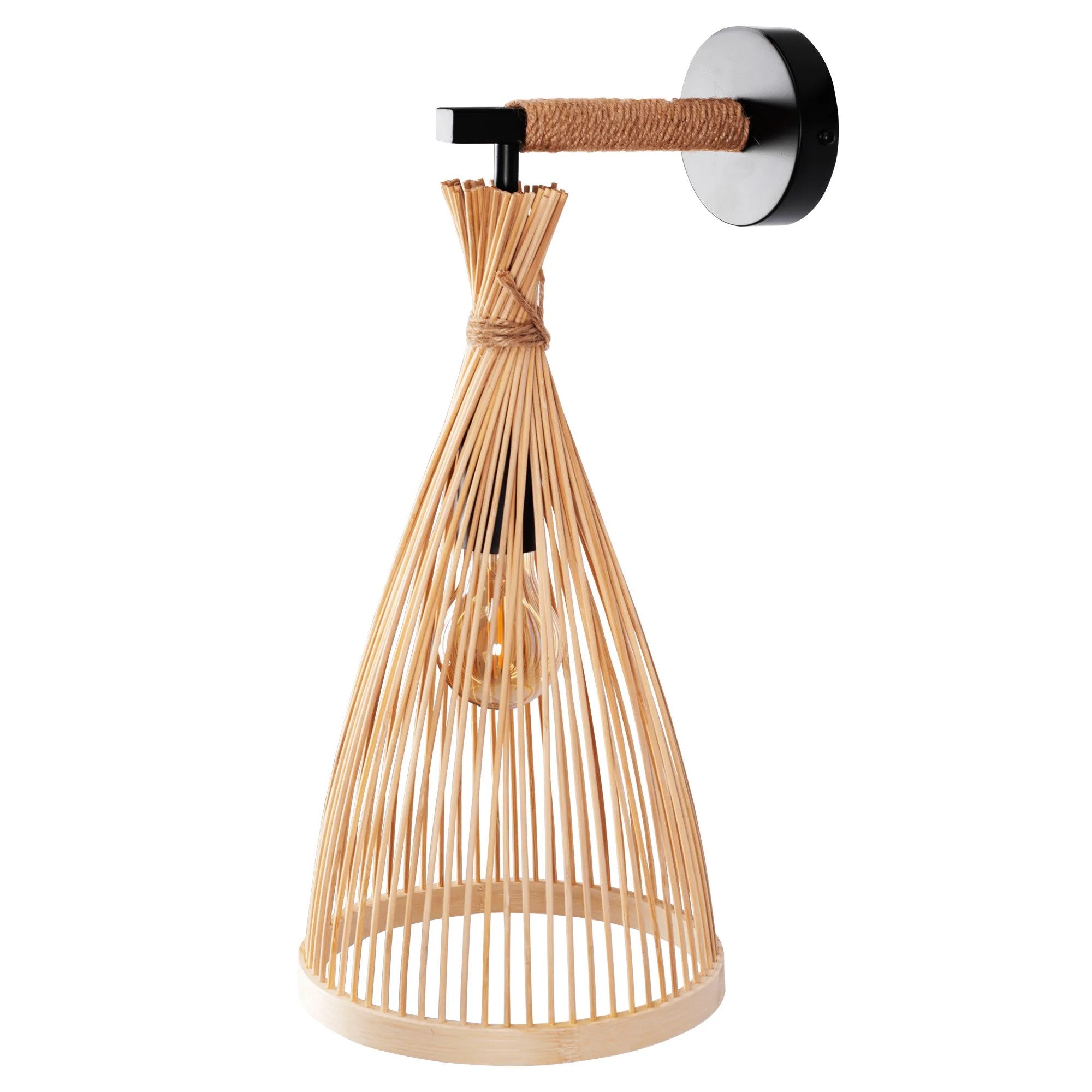 LAMPA ŚCIENNA KINKIET BOHO APP1340-1W 4