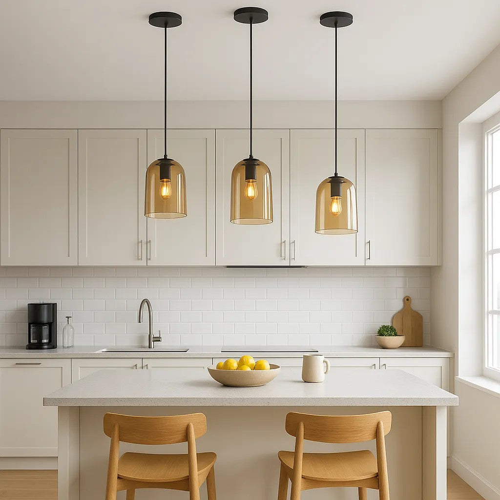 LAMPA WISZĄCA APP1704-1PC Amber 4