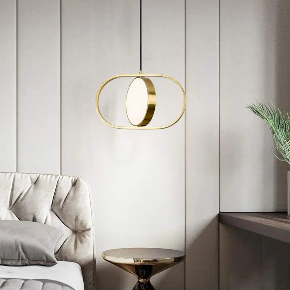 Lampa Wisząca LED APP1555-CP Gold 4