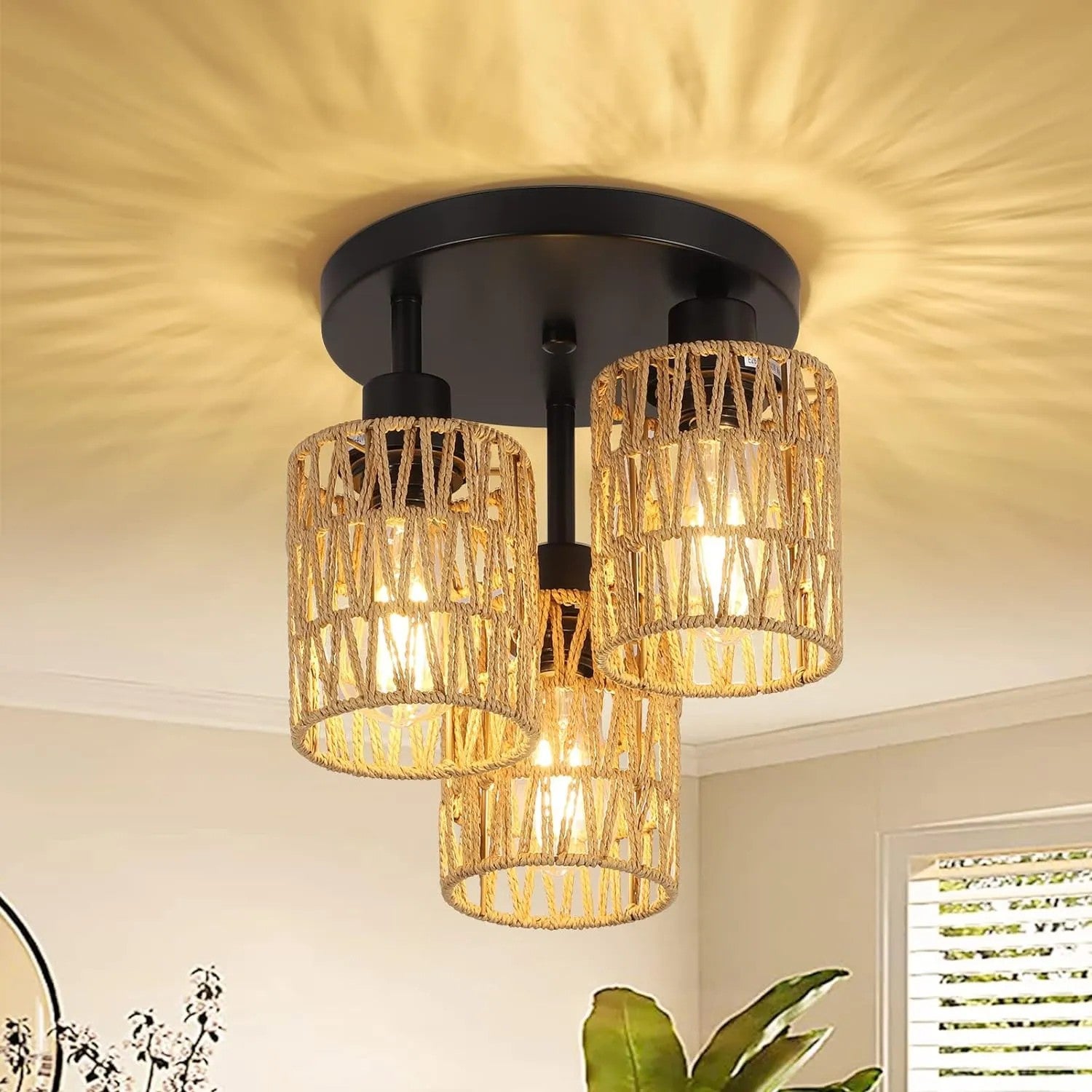 Lampa Sufitowa Boho APP1624-3C 4