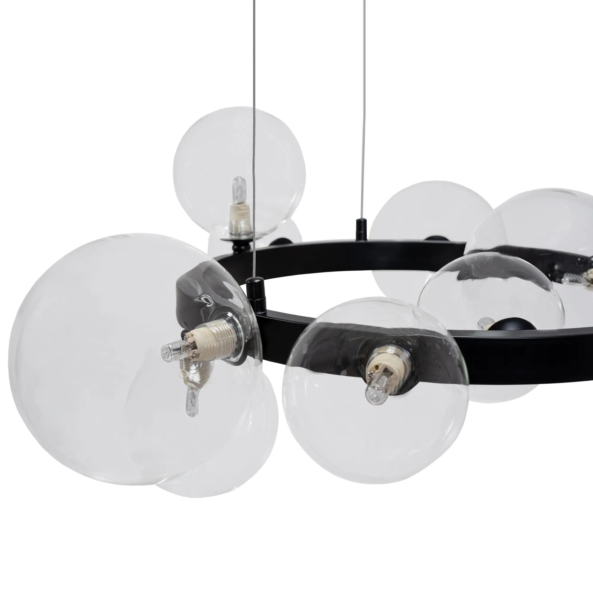 Lampa Wisząca APP1159-10CP Czarna 4