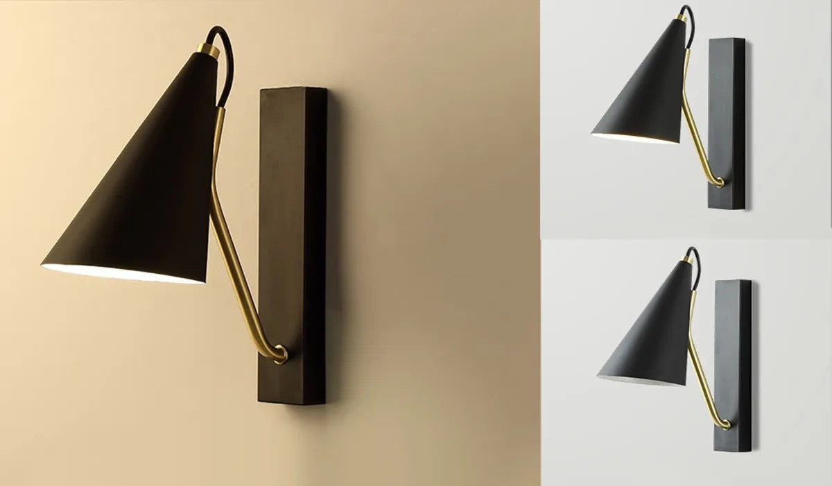 LAMPA ŚCIENNA KINKIET APP1142-1W Czarna 4