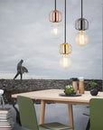 Lampa Sufitowa Wisząca Pojedyncza Loft APP591-1CP Czarna 4